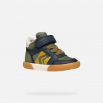 GEOX ΑΓΟΡΙ SNEAKERS  B561NA 0MEFU C0938 ΣΤΡΑΤΙΩΤΙΚΟ ΜΠΛΕ